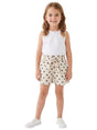 Image for Kids Girl's Dotted Knitted Short&Belt,Off White