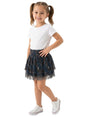 Image for Kids Girl's Ruffled Skirt,Navy