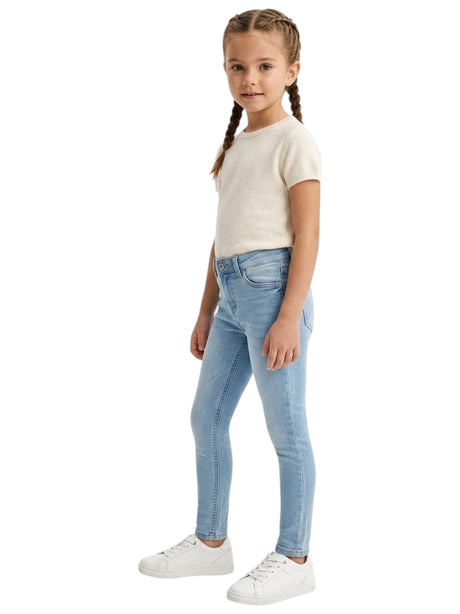 Image for Kids Girl's Plain Jeans,Blue