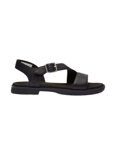 Image for Women's Ribbed Sandals,Black