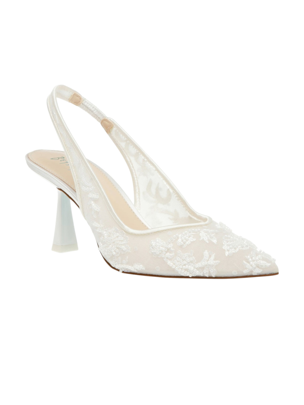 Image for Women's Knitted Sequined Designed Shoes,White