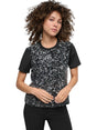 Image for Women's Sequined Top,Black