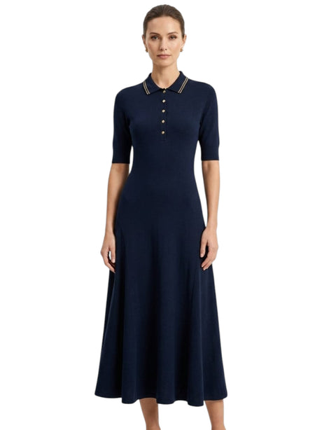 Image for Women's Plain Dress,Navy