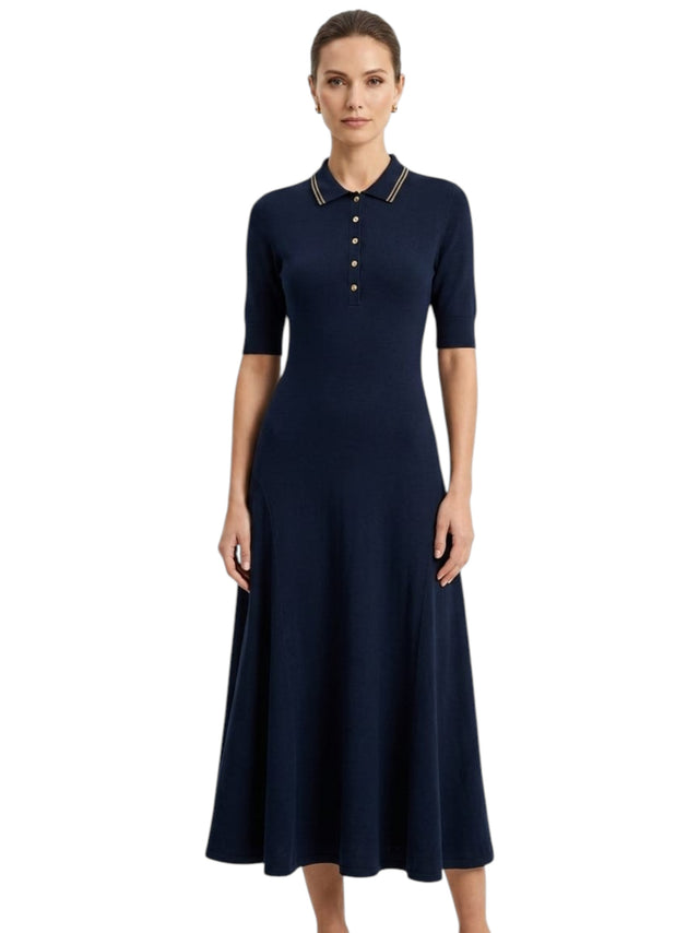 Image for Women's Plain Dress,Navy