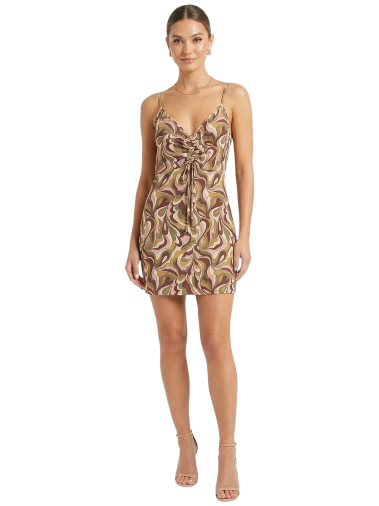 Image for Women's Printed Dress,Multi
