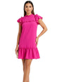 Image for Women's Plain Dress,Pink