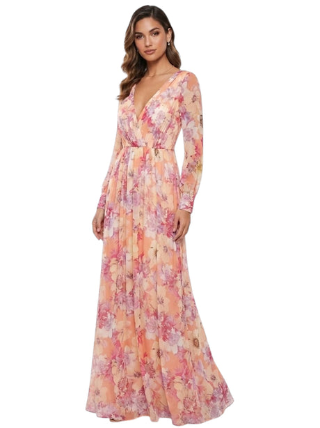Image for Women's Floral Printed Dress,Multi