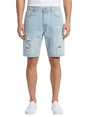 Image for Men's Cropped Jeans Short,Blue