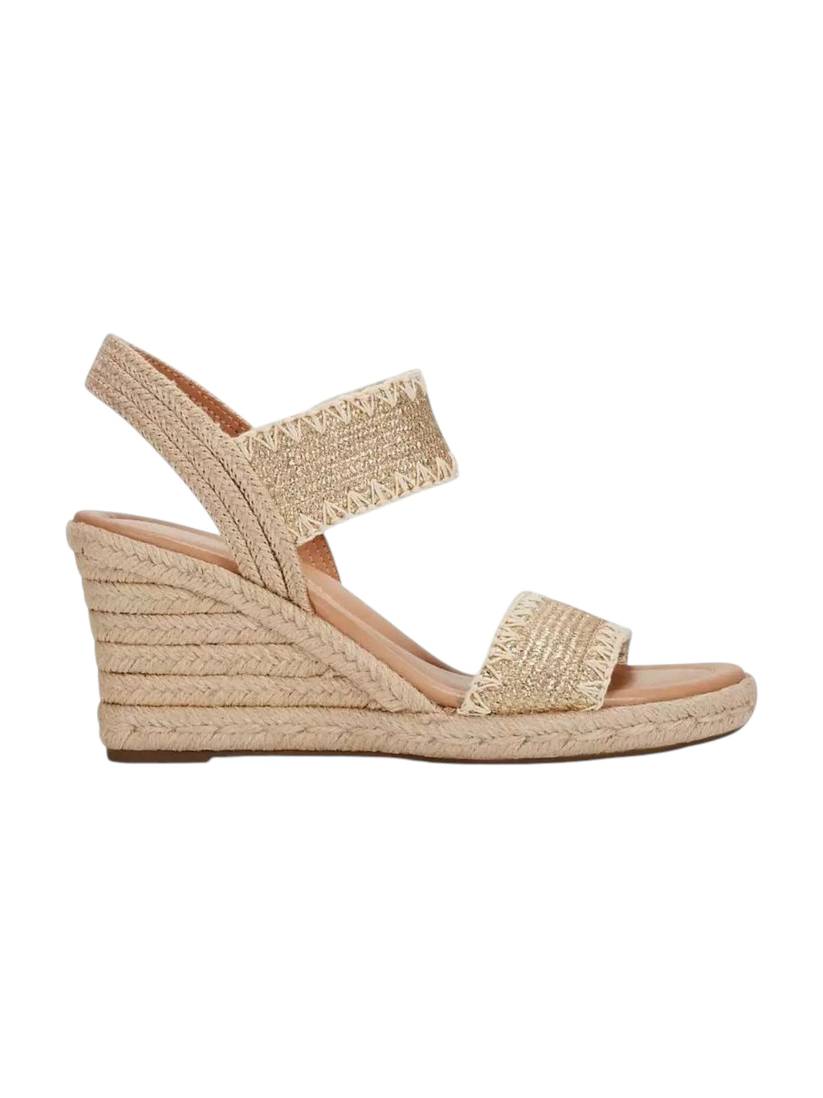 Image for Women's Textured Heeled Shoes,Beige