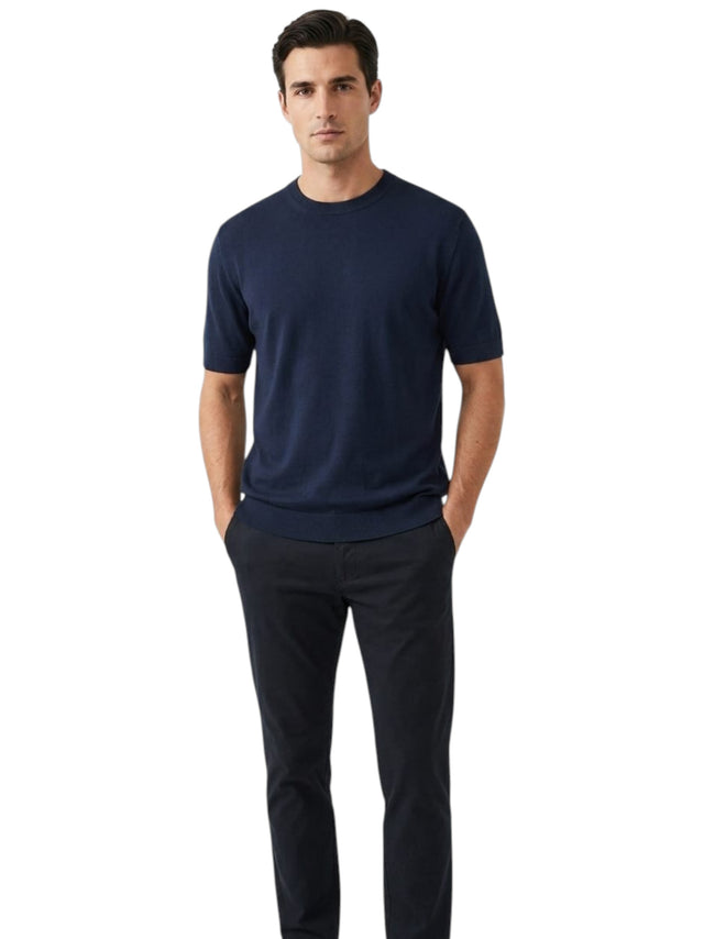 Image for Men's Knitted Top,Navy