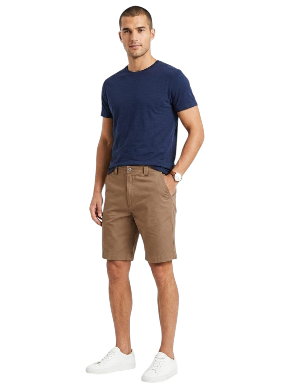 Image for Men's plain Short,Brown