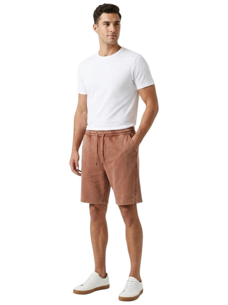 Image for Men's Plain Short,Dark Coral