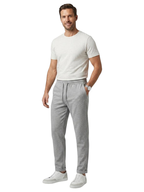 Image for Men's Textured Pant,Grey
