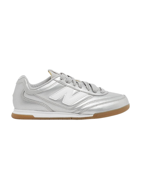 Image for Men's Logo Patched Shoes,Silver