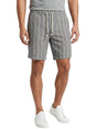 Image for Men's White Striped Short,Heather Navy