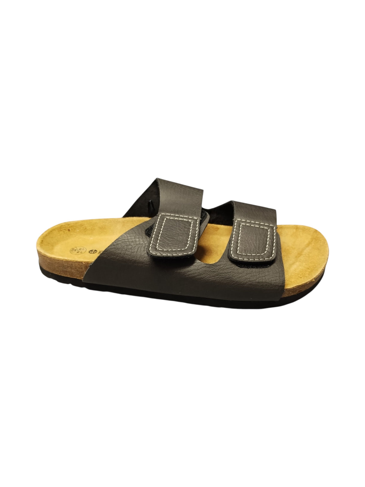 Image for Men's Plain 2Straps Shoes,Dark Brown