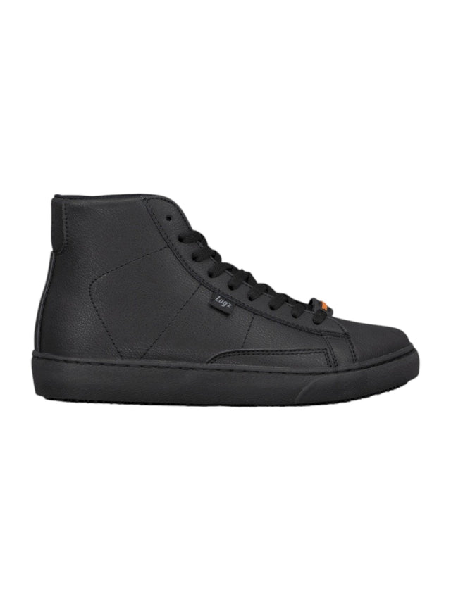 Image for Men's Plain High Top Shoes,Black