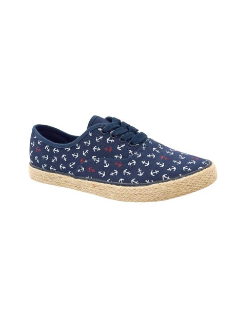 Image for Women's Printed Shoes,Navy