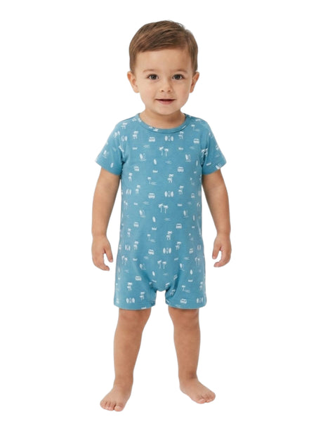Image for Kids Boy's Printed Jumpsuit,Blue