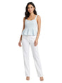 Image for Women's Printed Top,Light Blue