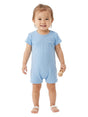 Image for Kids Girl's Textured Bodysuit,Blue