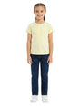 Image for Kids Girl's Plain Top,Yellow