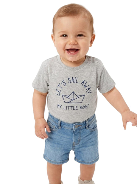 Image for Kids Boy's Printed Top,Grey