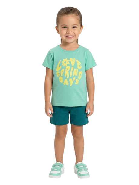 Image for kids Girl's Printed Top,Aqua