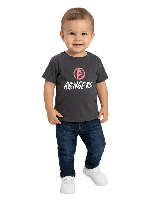 Image for Kids Boy's Printed Top,Grey