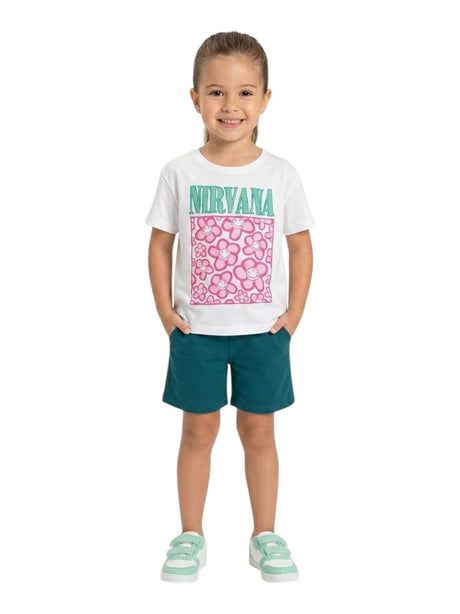 Image for Kids Girl's Printed Top,White