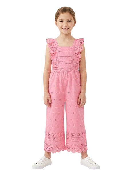 Image for Kids Girl's Textured Jumpsuit,Pink