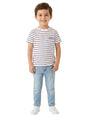 Image for Kids Boy's Stripped Top,White