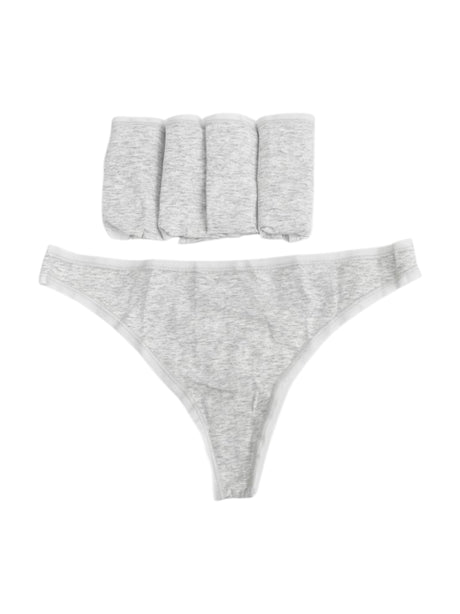 Image for Womne's Heather Slip Set 5Pieces,Light Grey
