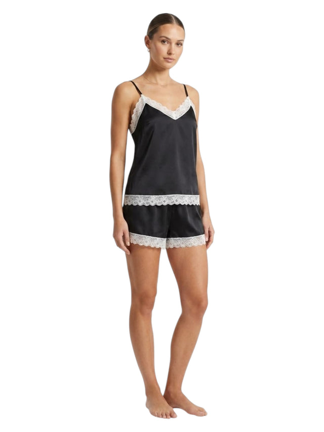 Image for Women's Lace Sleepwear Set,Black