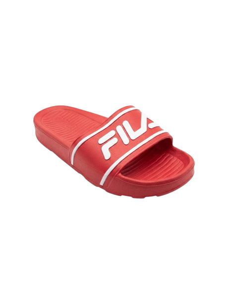 Image for Kids Girl's Logo Patched Slipper,Red