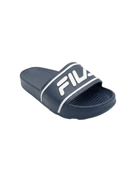 Image for Kids Boy's Logo Patched Slipper,Black