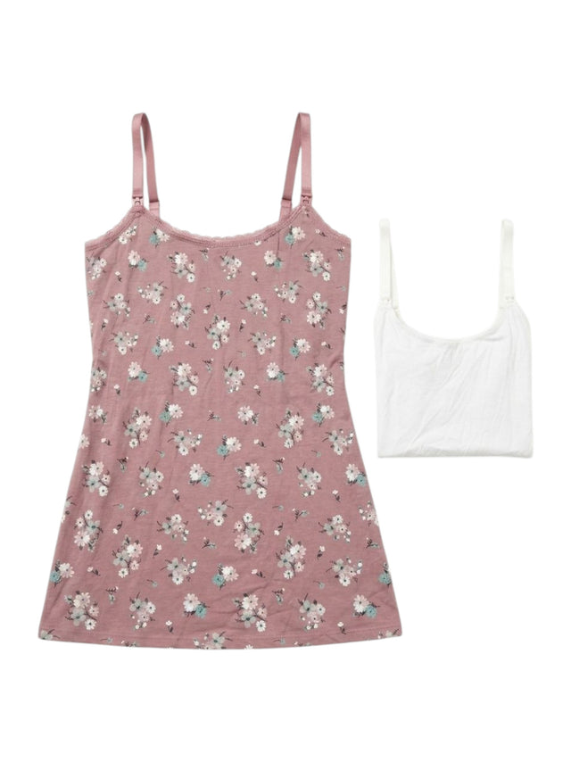 Image for Women's Printed Under Top Set 2Pieces,Multi