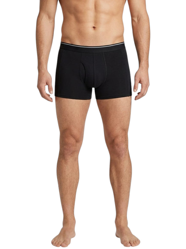 Image for Men's Plain Boxer,Black