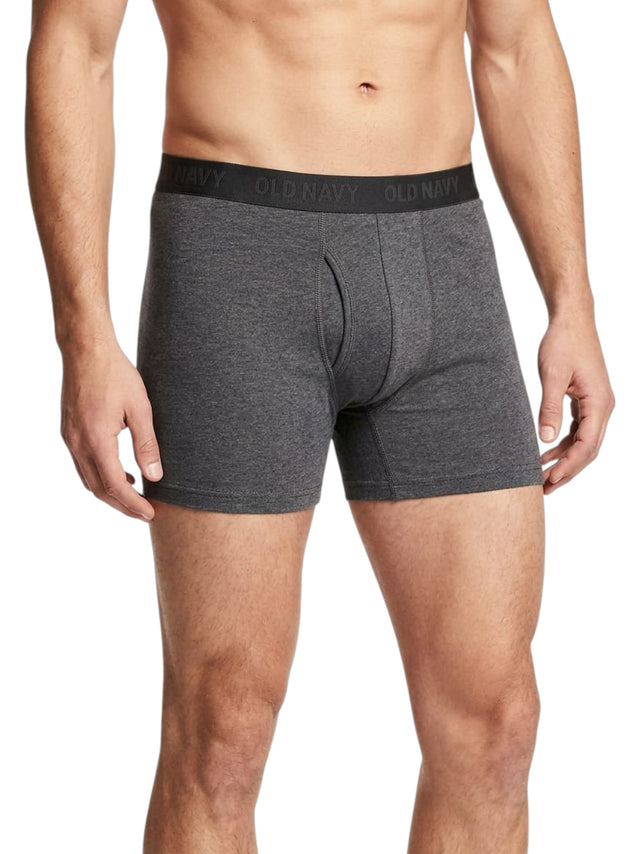 Image for Men's Plain Boxer,Dark Grey