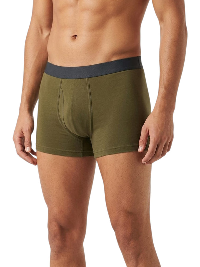 Image for Men's Plain Boxer,Olive
