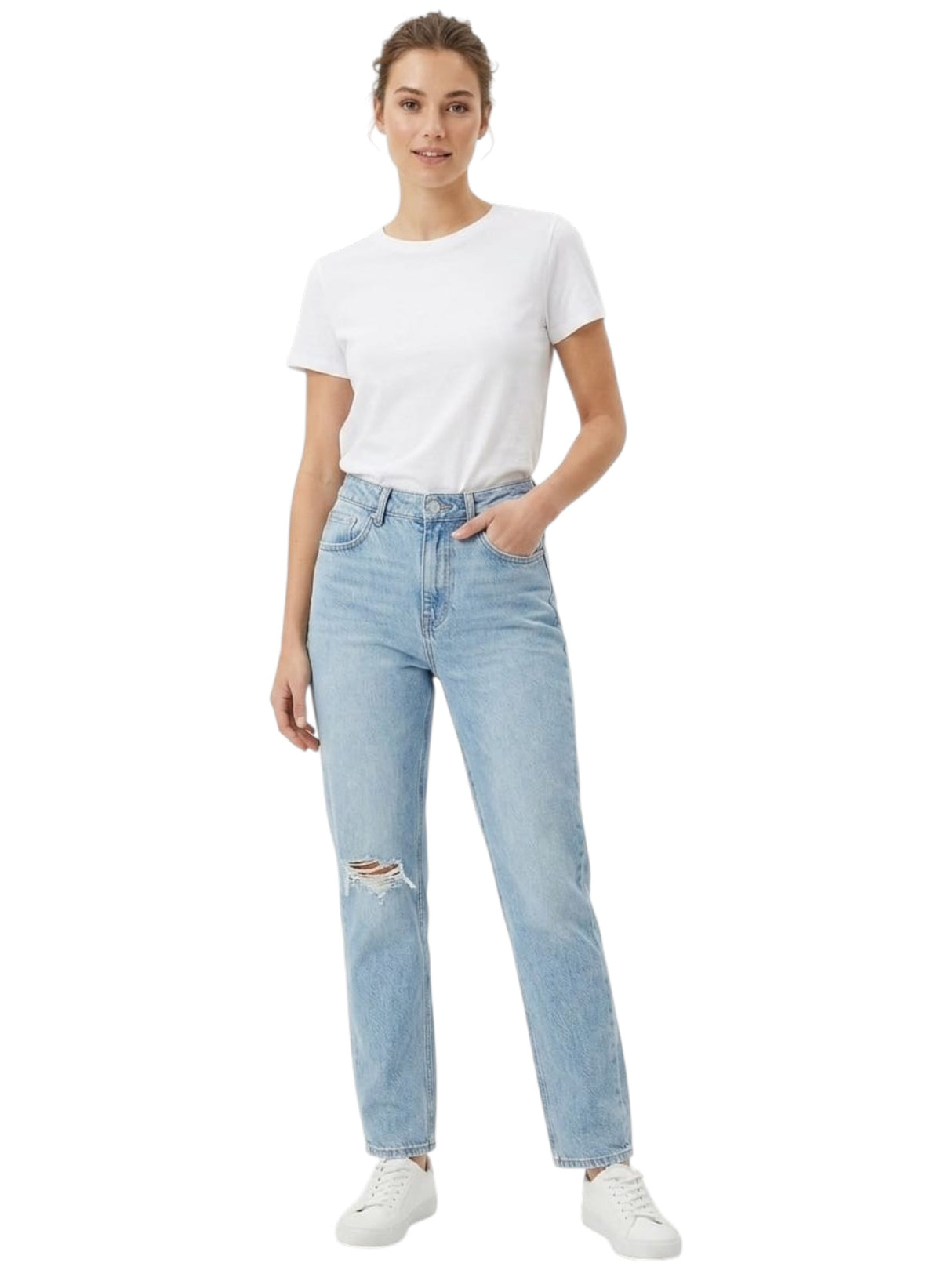 Image for Women's Plain Jeans,Blue