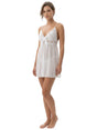 Image for Women's Mesh Sheer Sleepwear Set,White
