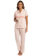 Image for Women's Printed Pajama Set,Multi
