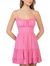 Image for Women's Plain Dress,Pink