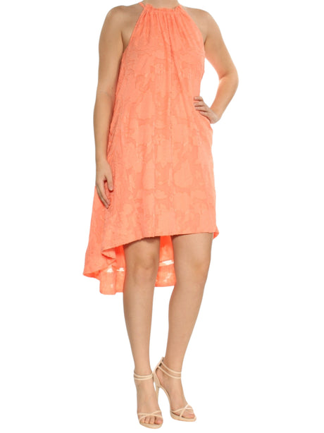 Image for Women's Textured Dress,Coral