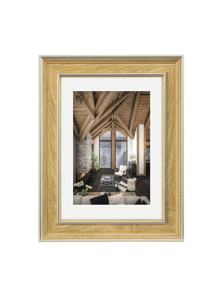 Image for Rustic Oak Plastic Frame