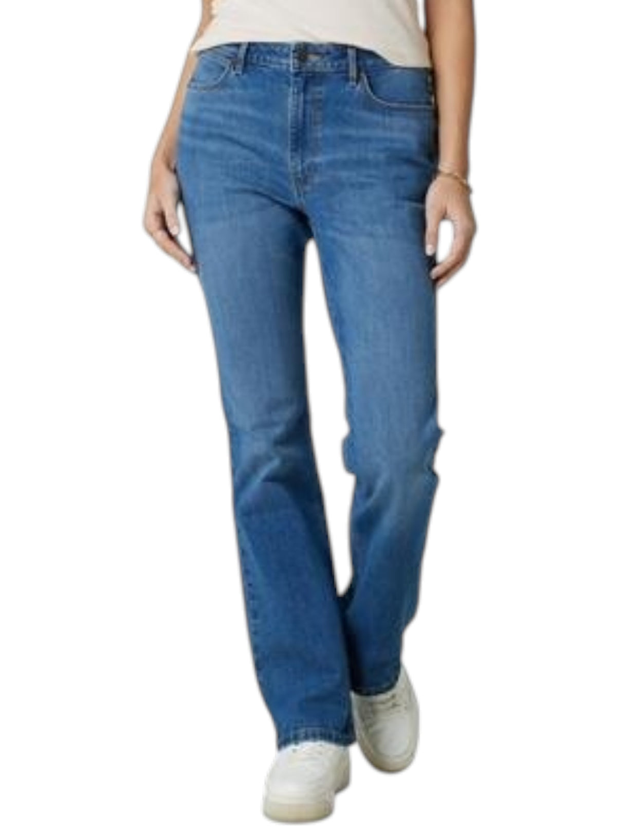 Image for Women's Plain Solid Jeans,Blue