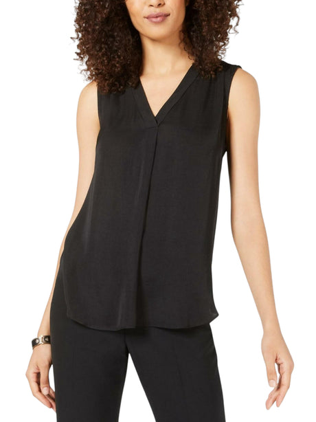 Image for Women's Plain Solid Top,Black