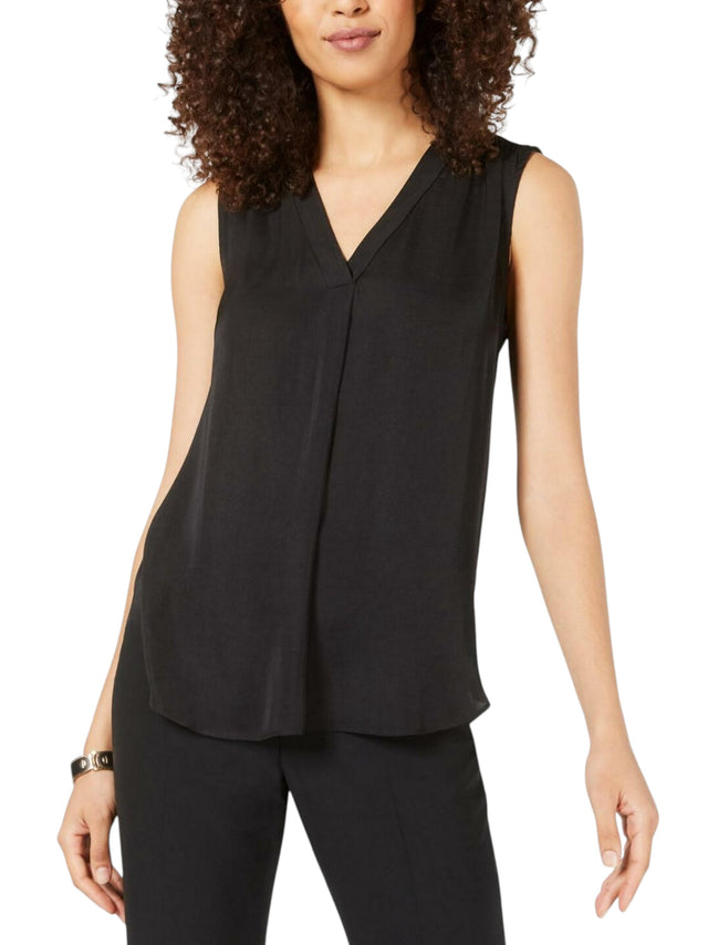 Image for Women's Plain Solid Top,Black