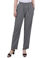 Image for Women's Printed Classic Pant,Black/White